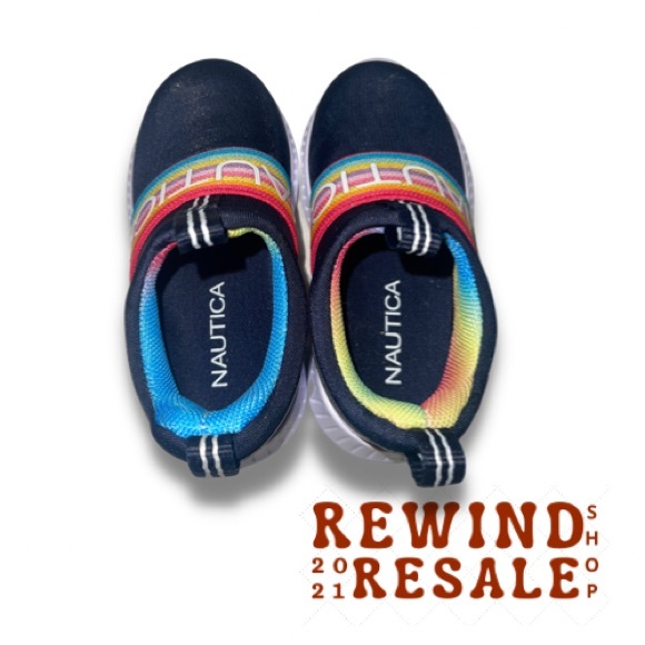 Nautica Band Toddler girls gym shoe Sz 6M - Picture 2 of 4